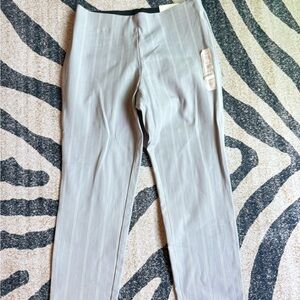 Classic Gray Pinstripe Dress Pants